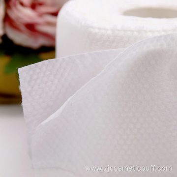 Custom Logo Disposable Face Cotton Viscose Facial Tissue